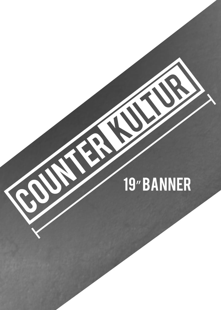 19" Counter Kultur Box Decal