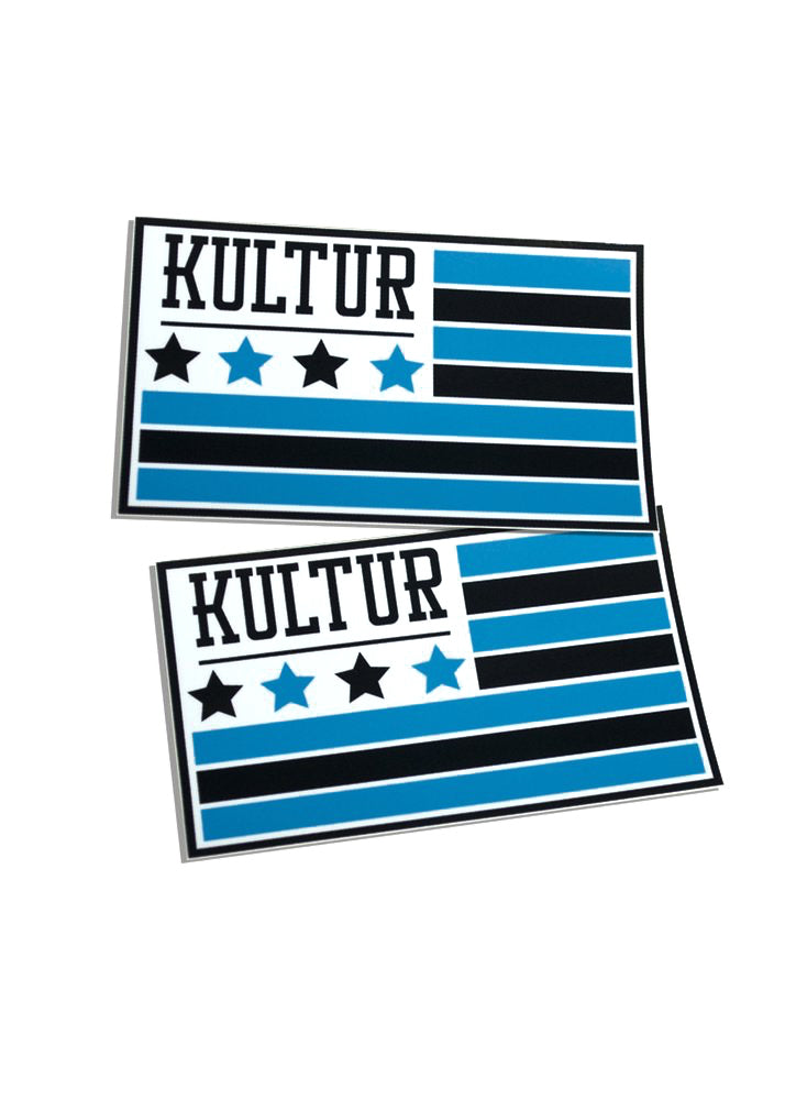 Kultur Flag Sticker