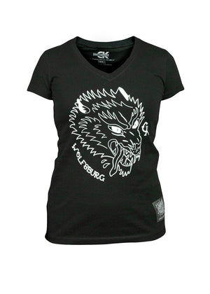 Wolf of Wolfsburg Ladies T Shirt